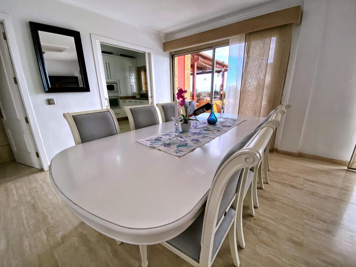 Luxury 5 Star Villa Violetta With Amazing Sea View, Jacuzzi And Heated Pool San Agustín Exteriér fotografie