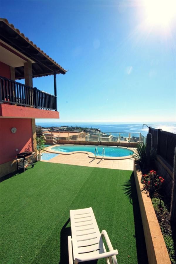 Luxury 5 Star Villa Violetta With Amazing Sea View, Jacuzzi And Heated Pool San Agustín Exteriér fotografie