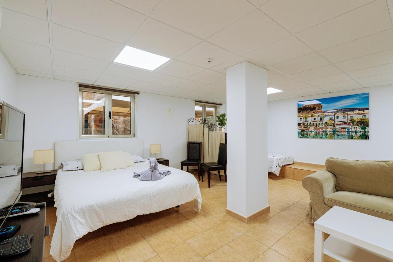 Luxury 5 Star Villa Violetta With Amazing Sea View, Jacuzzi And Heated Pool San Agustín Exteriér fotografie